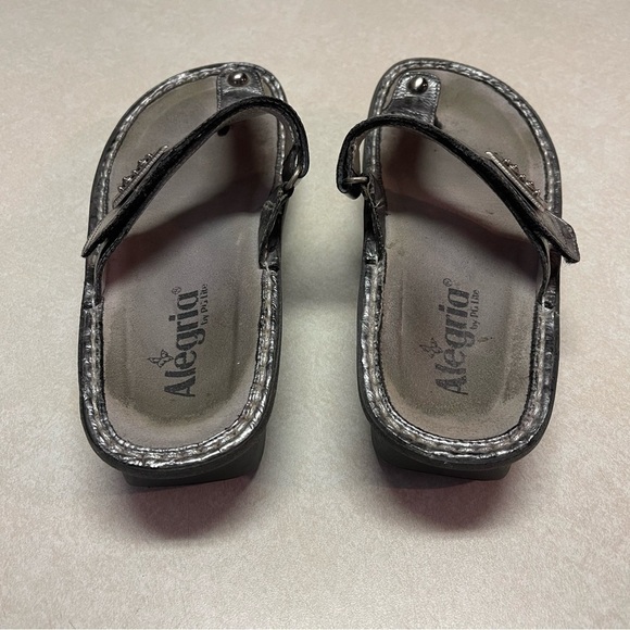 Alegria By Pg Life 'carina' Sandal Women's Size 37 Leather Hook - Picture 5 of 9